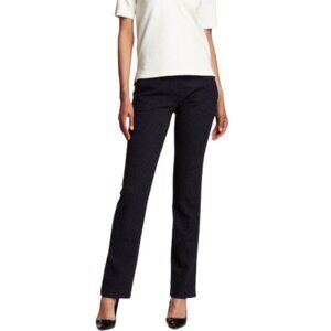 Womens Size 4 4x32 Theory Dark Charcoal Gray Rosel Wool Blend Dress Pants